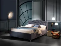 LETTO Letto matrimoniale mod. bernini con box-contenitore in promo-sconto del 50% Artigianaletti in OFFERTA OUTLET