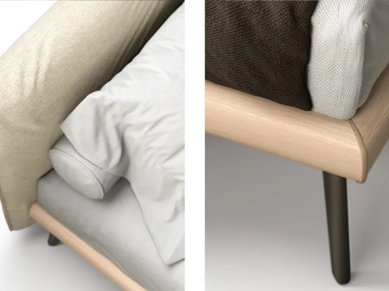 Approfitta dello sconto 35% sul letto matrimoniale mod.kate di F.lli elli