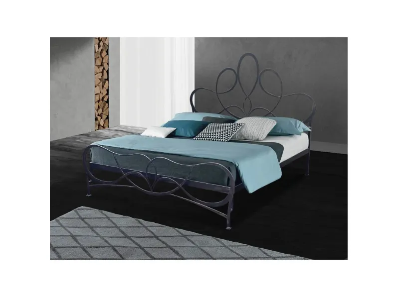 Letto classico Letto matrimoniale modello iris  Pama letti con uno sconto del 30%