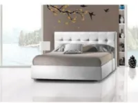 LETTO Letto matrimoniale pronta consegna tortora Md work a PREZZI OUTLET