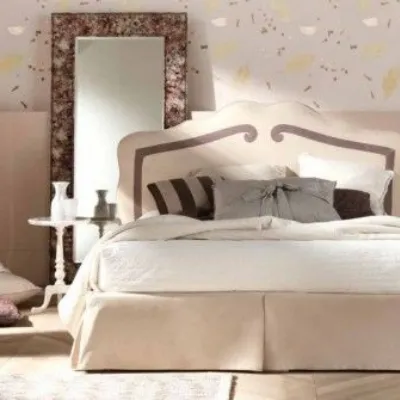 LETTO Letto matrimoniale viola 50 luxury made in italy Md work SCONTATO