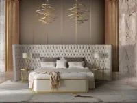 Letto classico Letto  maxi rivestimento magic clean luxury Md work scontato 34%