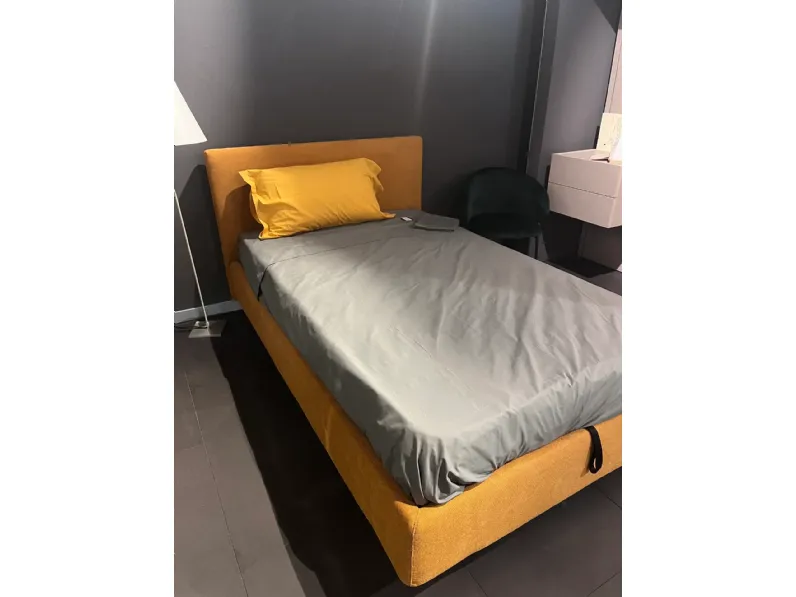 Letto singolo con contenitore Letto mika120 twils Twils a prezzo scontato