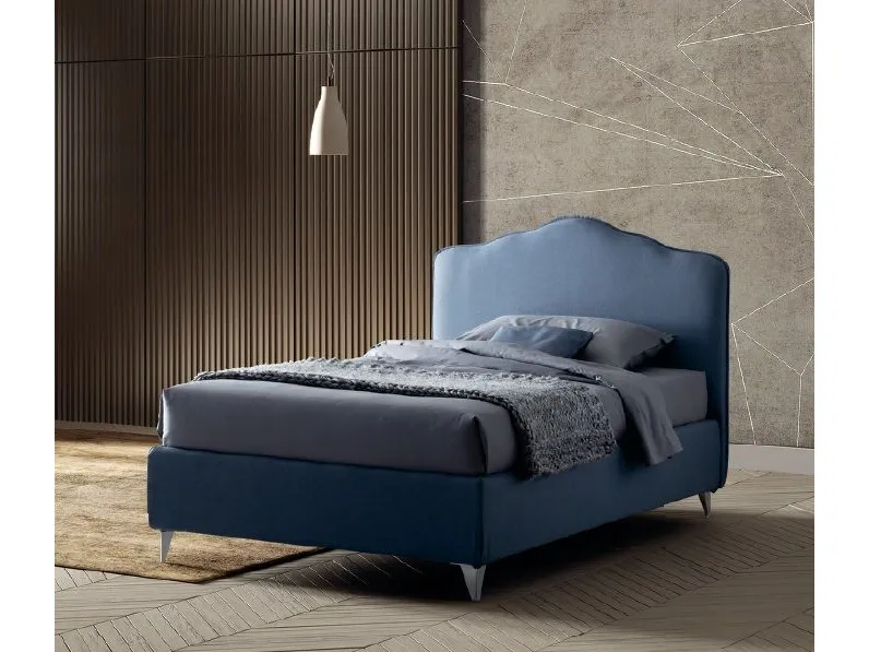 Letto classico Letto mod contessa con contenitore vari colori  Md work scontato 45%