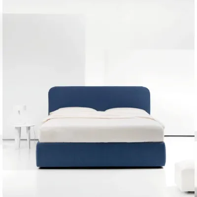 Letto design con contenitore Letto mod eris Artigianale a prezzo ribassato