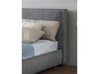 LETTO Letto mod.sand di giessegi con  contenitore scontato del 50% Giessegi in OFFERTA OUTLET