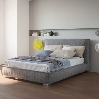 LETTO Letto mod.sand di giessegi con  contenitore scontato del 50% Giessegi in OFFERTA OUTLET