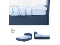 Letto matrimoniale con contenitore Letto mod sole Artigianale a prezzo scontato