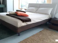 LETTO Letto modello nido con testata imbottita Novamobili in OFFERTA OUTLET - 36%