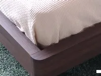 LETTO Letto modello nido con testata imbottita Novamobili in OFFERTA OUTLET - 36%