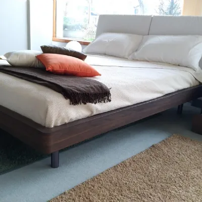 LETTO Letto modello nido con testata imbottita Novamobili in OFFERTA OUTLET - 36%
