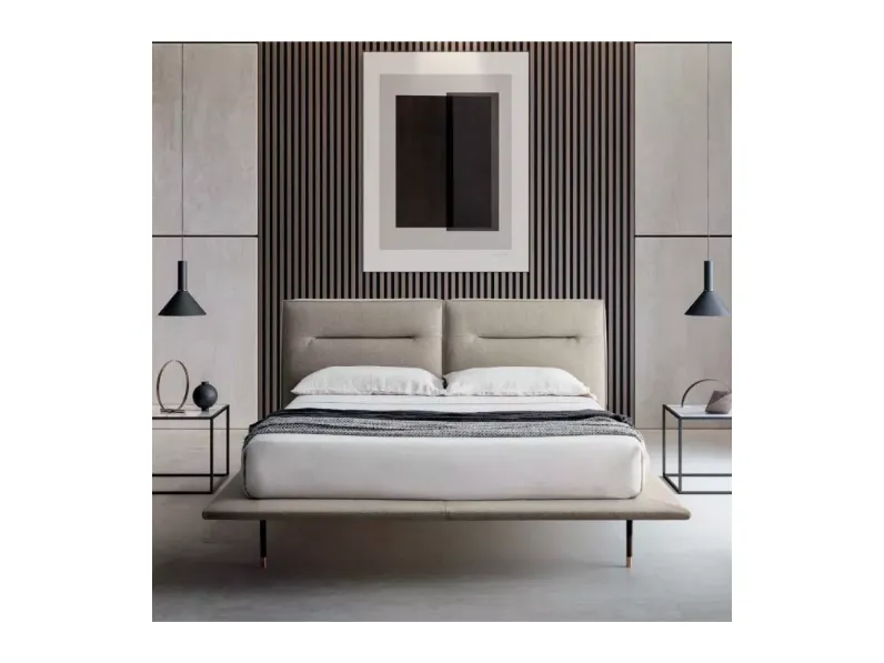 Letto design con piedini Letto moonlight  Felis a prezzo ribassato