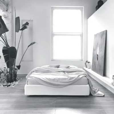 Letto imbottito con gambe Letto noctis sommier matrimonialeNoctisa prezzo ribassato