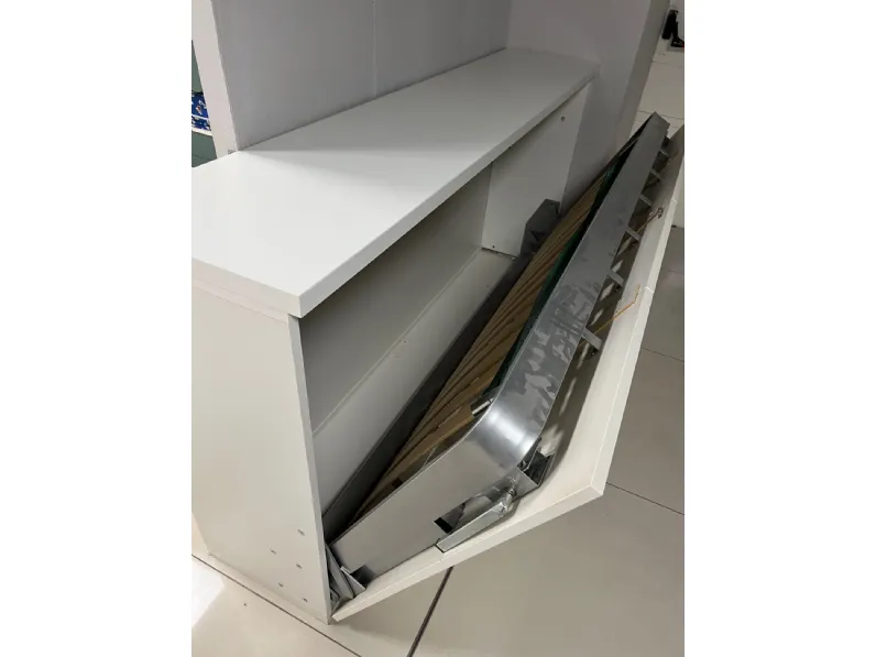Letto Letto salvaspazio Giessegi SCONTATO a PREZZI OUTLET