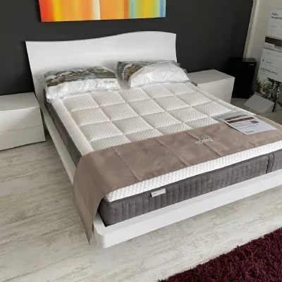 Letto matrimoniale con giroletto Letto santa lucia melaminico melaminico scontato Santalucia a prezzo scontato