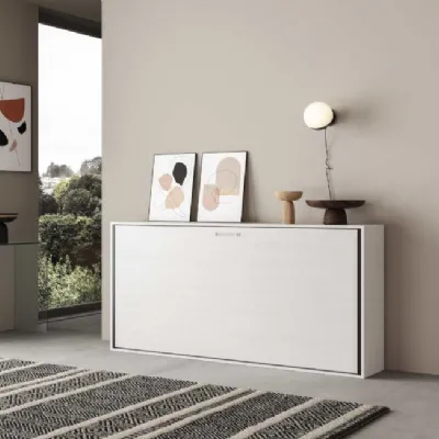 Letto moderno Letto singolo a scomparsa completo di materasso Md work scontato 37%