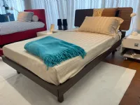 Letto in legno con piedini Letto una piazza e mezzoOrmea prezzo scontato