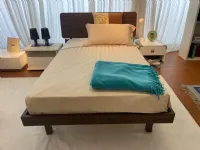 Letto in legno con piedini Letto una piazza e mezzoOrmea prezzo scontato