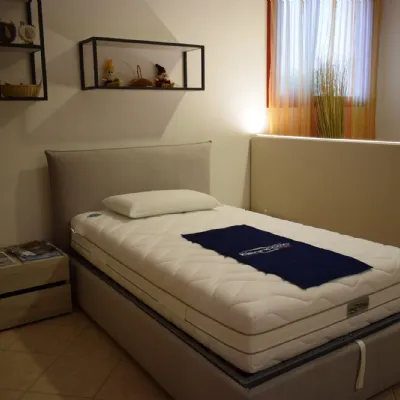 Letto piazza e mezzo con contenitore Letto web Zg mobili a prezzo scontato