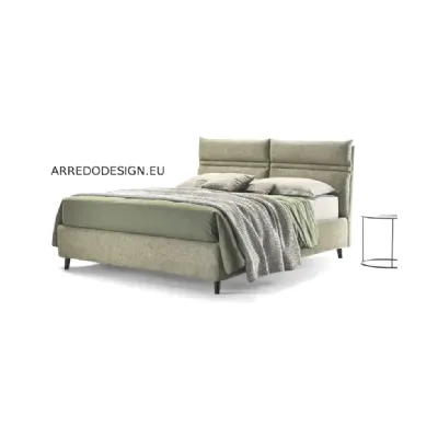 Letto imbottito modello Linus di Rosini scontato 33%