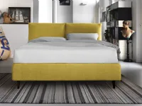 Letto matrimoniale con gambe London a prezzo riservato 