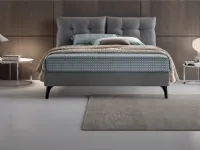 Letto design con contenitore Loren Oggioni a prezzo ribassato