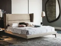 Letto matrimoniale con gambe Ludovic Cattelan italia a prezzo ribassato