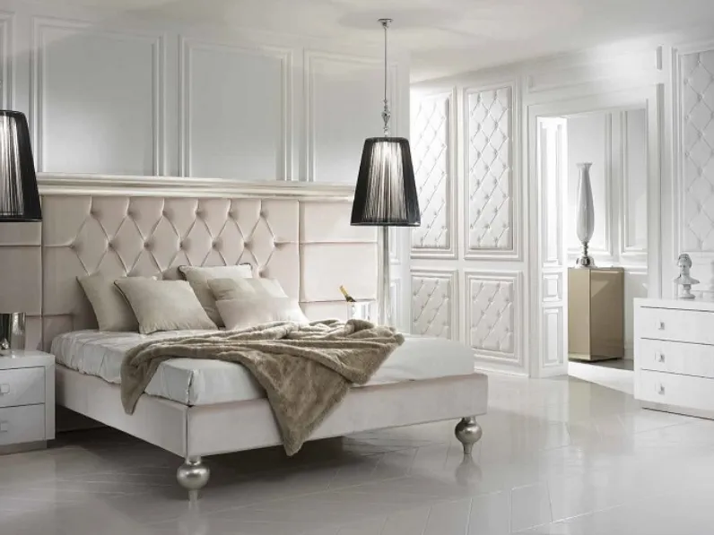 Letto design Luxury bed italy  Md work scontato 39%