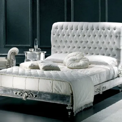 Letto Luxury fogia laccato venziano 700 Md work SCONTATO a PREZZI OUTLET