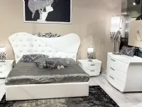 Letto imbottito modello Marley di Artigianale scontato 50%