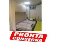 Letto matrimoniale a scomparsa Letto a scomparsa matrimoniale orizzontale-small  g13 Artigianale a prezzo ribassato