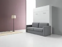 Letto moderno a scomparsa Traccia 160 Artigianale a prezzo scontato
