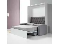 Letto moderno a scomparsa Traccia 160 Artigianale a prezzo scontato