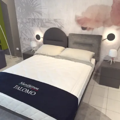 Letto matrimoniale con pediera Bishape Caccaro a prezzo ribassato