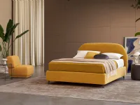 Letto matrimoniale moderno Calipso Rosini a prezzo ribassato