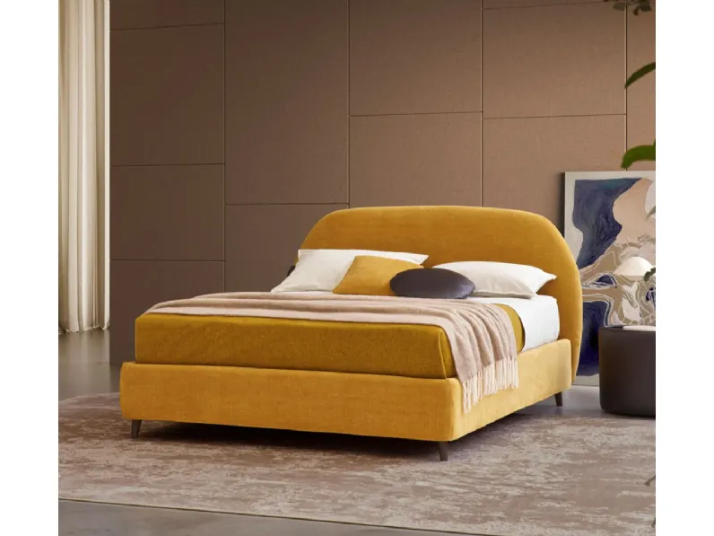 Letto matrimoniale moderno Calipso Rosini a prezzo ribassato