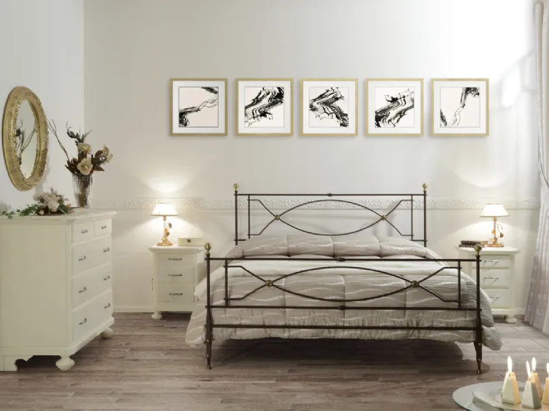 Letto matrimoniale Clara Artigianale con un ribasso IMPERDIBILE