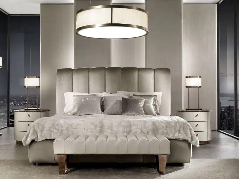Letto matrimoniale Letto modello principato diversi rivestimenti  Md work con un ribasso IMPERDIBILE