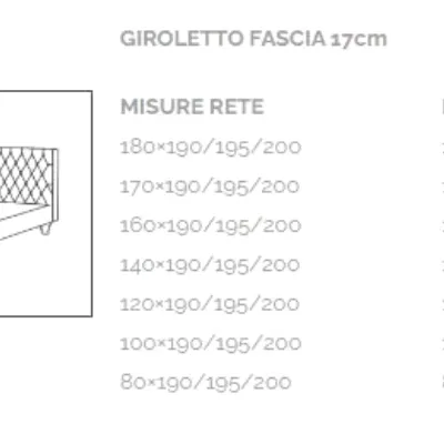 Letto matrimoniale Valery Crippa salotti con un ribasso IMPERDIBILE