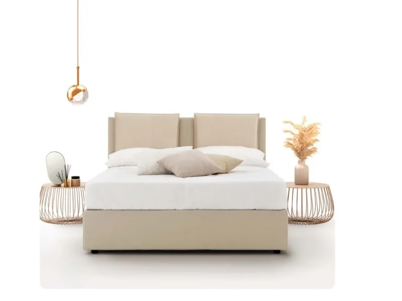 Letto matrimoniale moderno Compact soft Artigianale a prezzo scontato