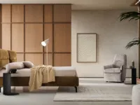 Letto imbottito con contenitore AcademyLe comforta prezzo ribassato