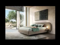 Letto matrimoniale con contenitore B curve Twils a prezzo ribassato