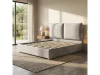 Letto matrimoniale con contenitore Cloud pillow Collezione esclusiva a prezzo ribassato