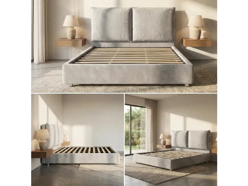 Letto Cloud pillow Collezione esclusiva SCONTATO a PREZZI OUTLET