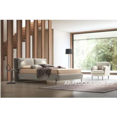 Letto design con contenitore Cortina Le comfort a prezzo scontato