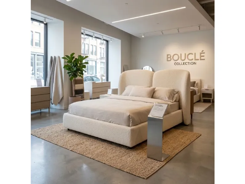Letto matrimoniale con contenitore Crozy Collezione esclusiva a prezzo scontato