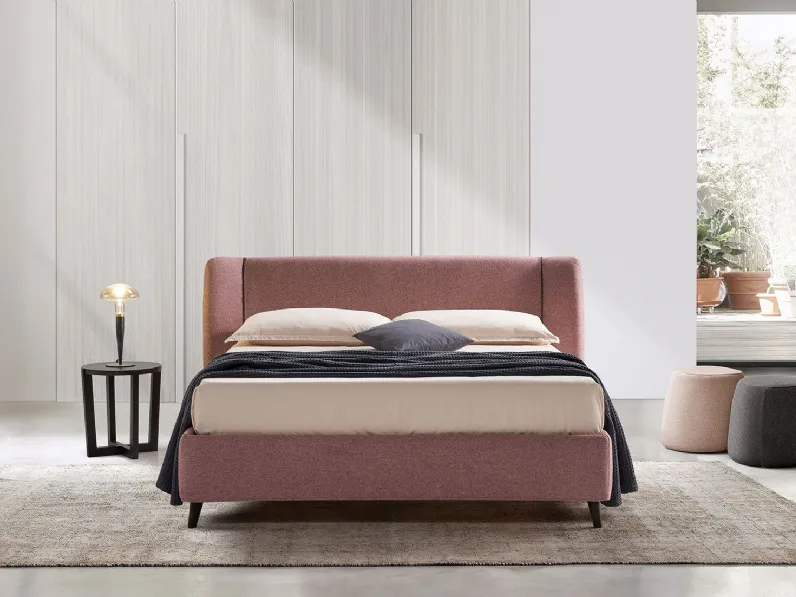 Letto moderno con contenitore Dafne slim * Rosini a prezzo ribassato