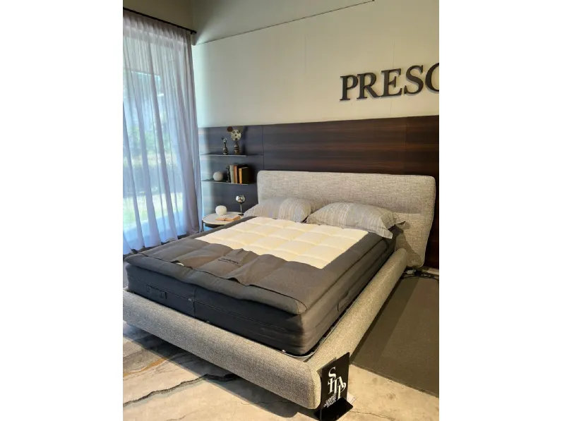 Letto imbottito con contenitore DollyPresottoa prezzo ribassato