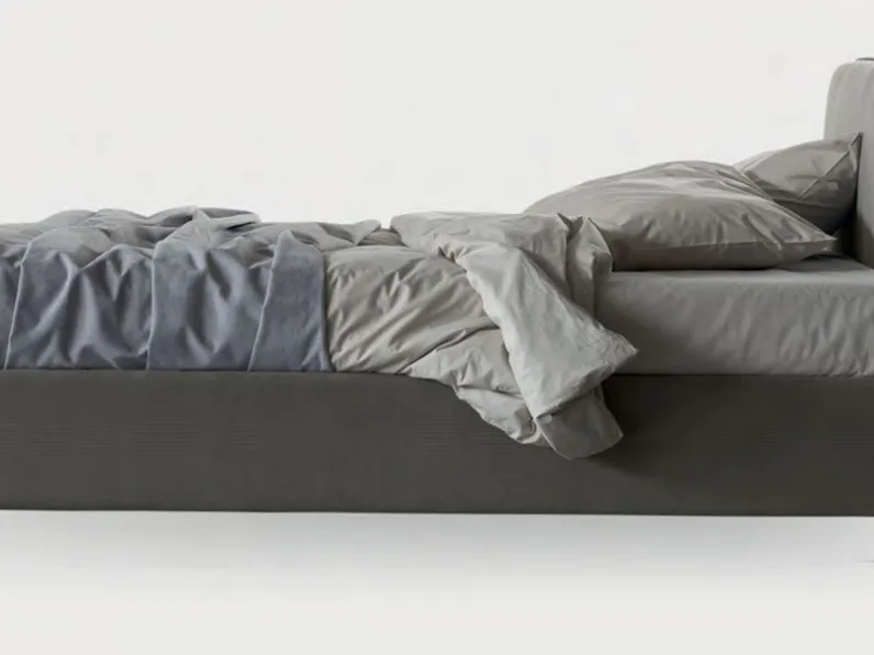 Letto matrimoniale con contenitore Emma a prezzo riservato 