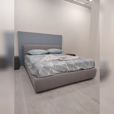 Letto moderno con contenitore Gaya plane Bolzan a prezzo ribassato
